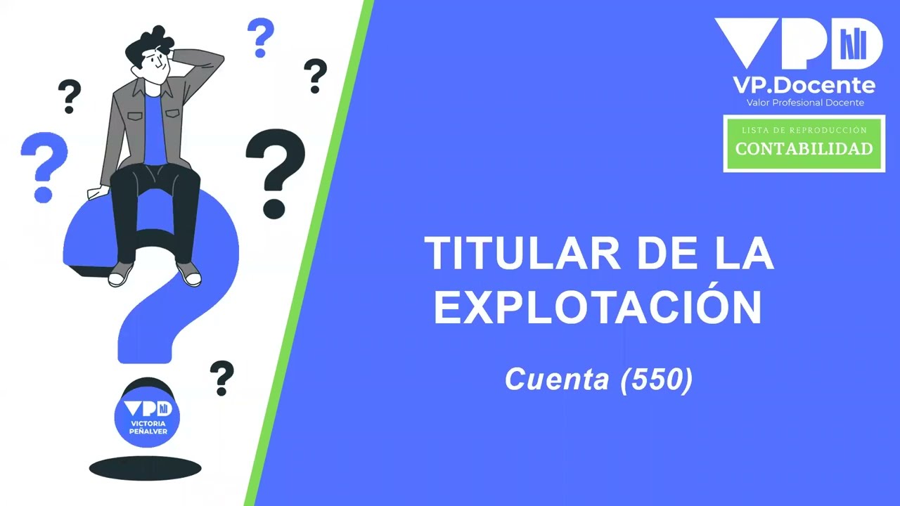 TITULAR DE LA EXPLOTACIÓN