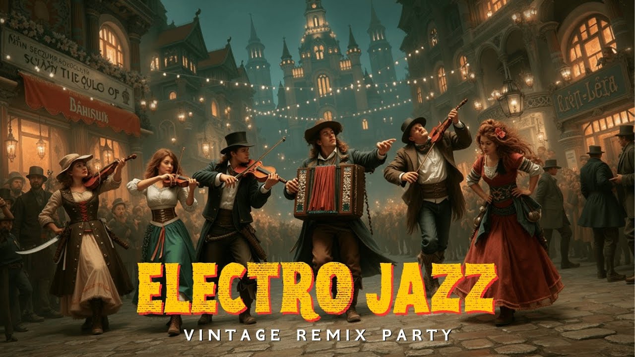 Electro Jazz Swing Mix ~ 1920s Vintage Electro Remix for Modern Dance Vibes 🕺