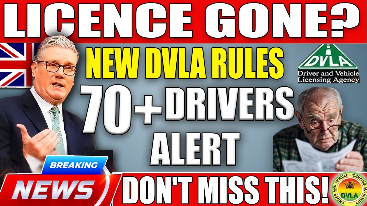 🔥 2026 DVLA Update for Seniors | Essential Form Every Driver 70+ Must Submit | Licence at Risk