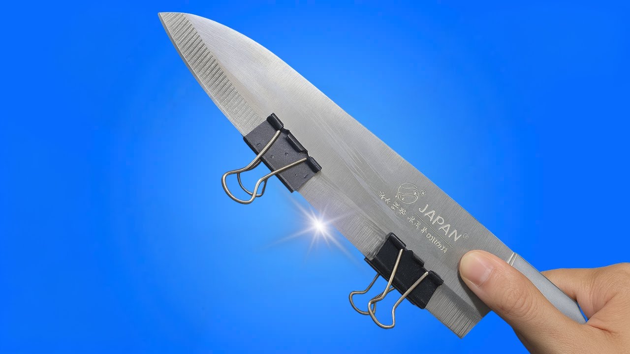 Razor Sharp KNIFE in Just 1 Minute! Millions of People Don't Know This Secret
