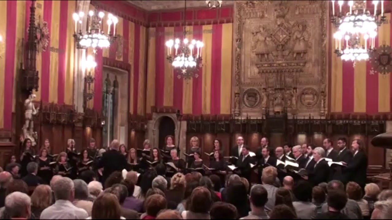 2014 Maig coral Consell de cent. Cançó de comiat