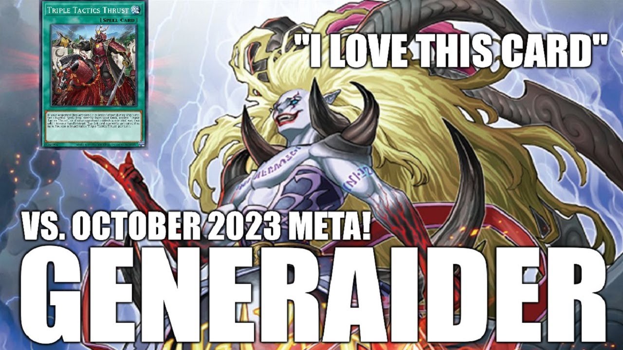 (Master Duel) Generaider (October 2023)