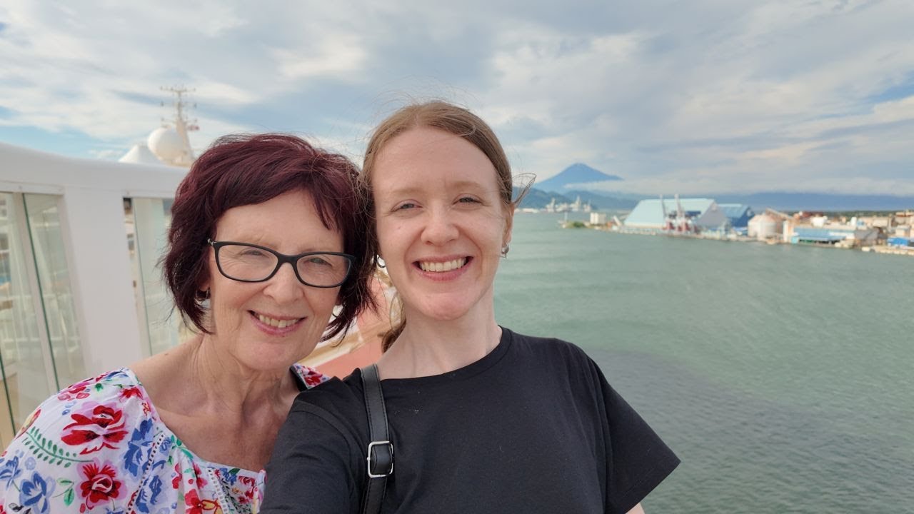 Our Japan cruise adventure begins! First stop: Shimizu & Mount Fuji
