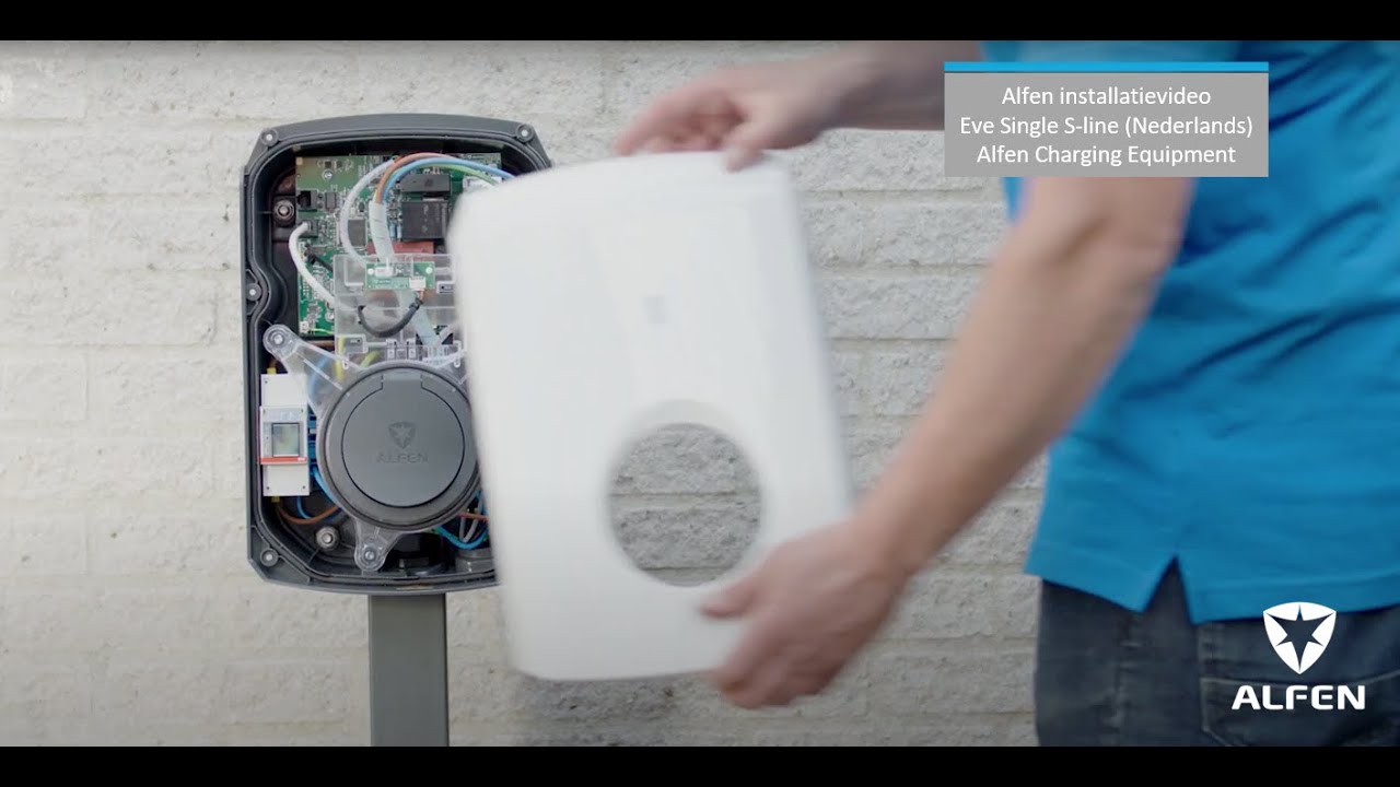 Alfen installatievideo Eve Single S-line (Nederlands) - Alfen Charging Equipment