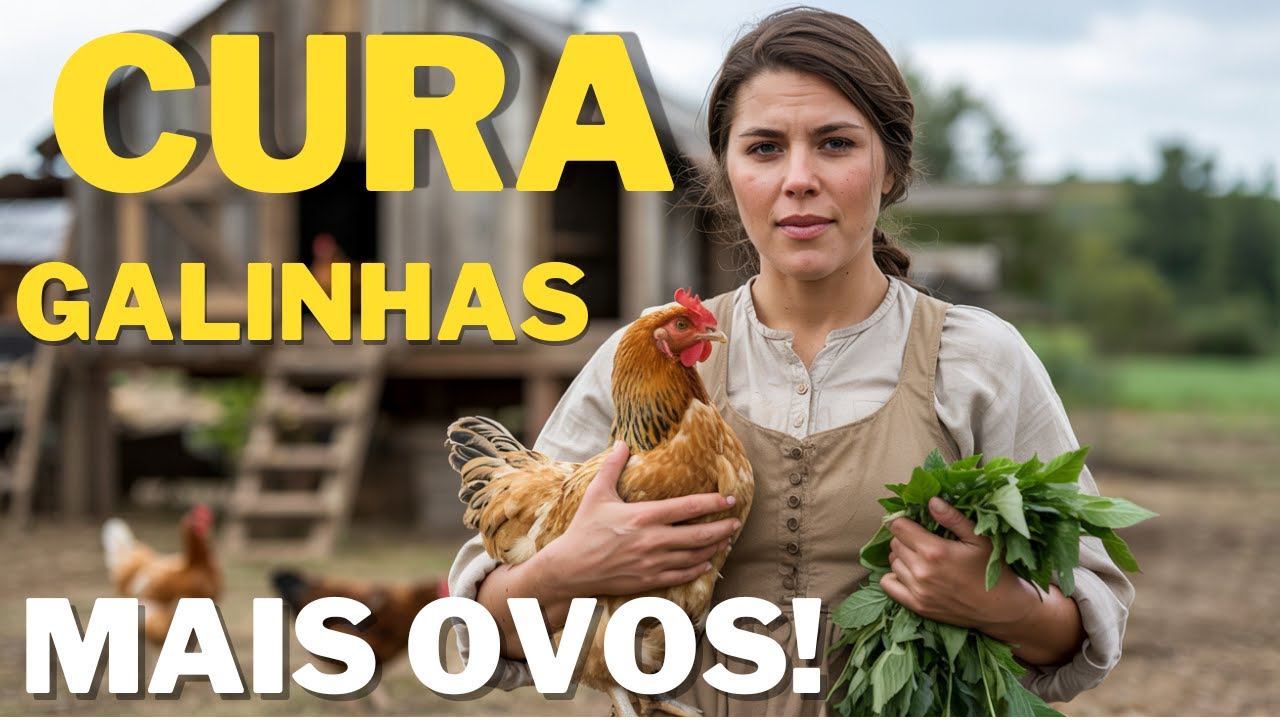 Planta que Cura Suas Galinhas e Faz Botar Mais!