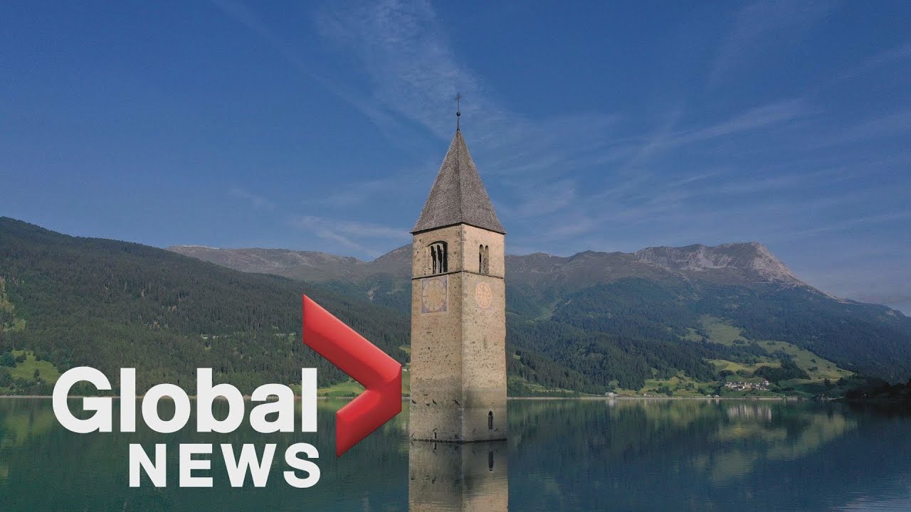 Submerged Italian village resurfaces for first time in 70+ years