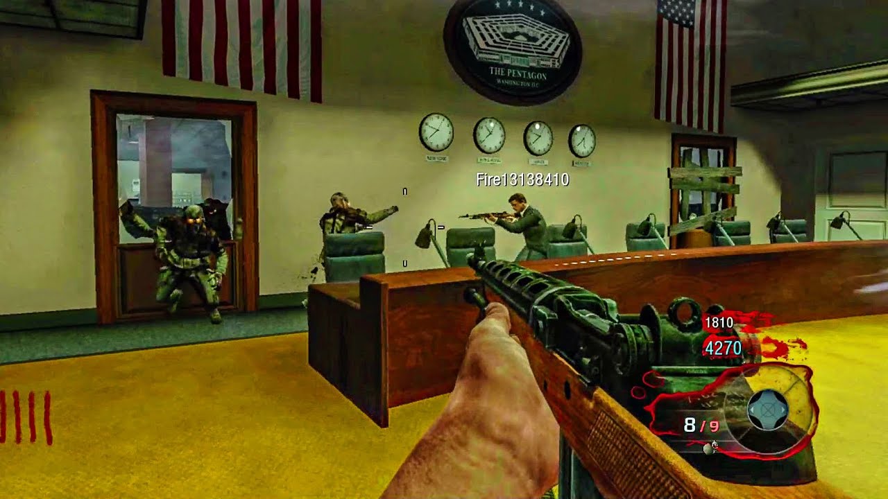 BLACK OPS ZOMBIES: FIVE GAMEPLAY! (NO COMMENTARY)