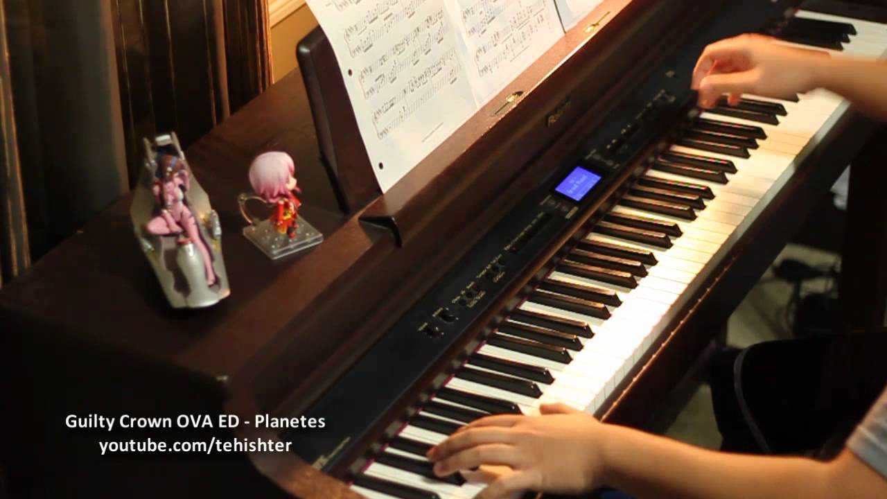 Guilty Crown OVA ED - Planetes (Piano Transcription)