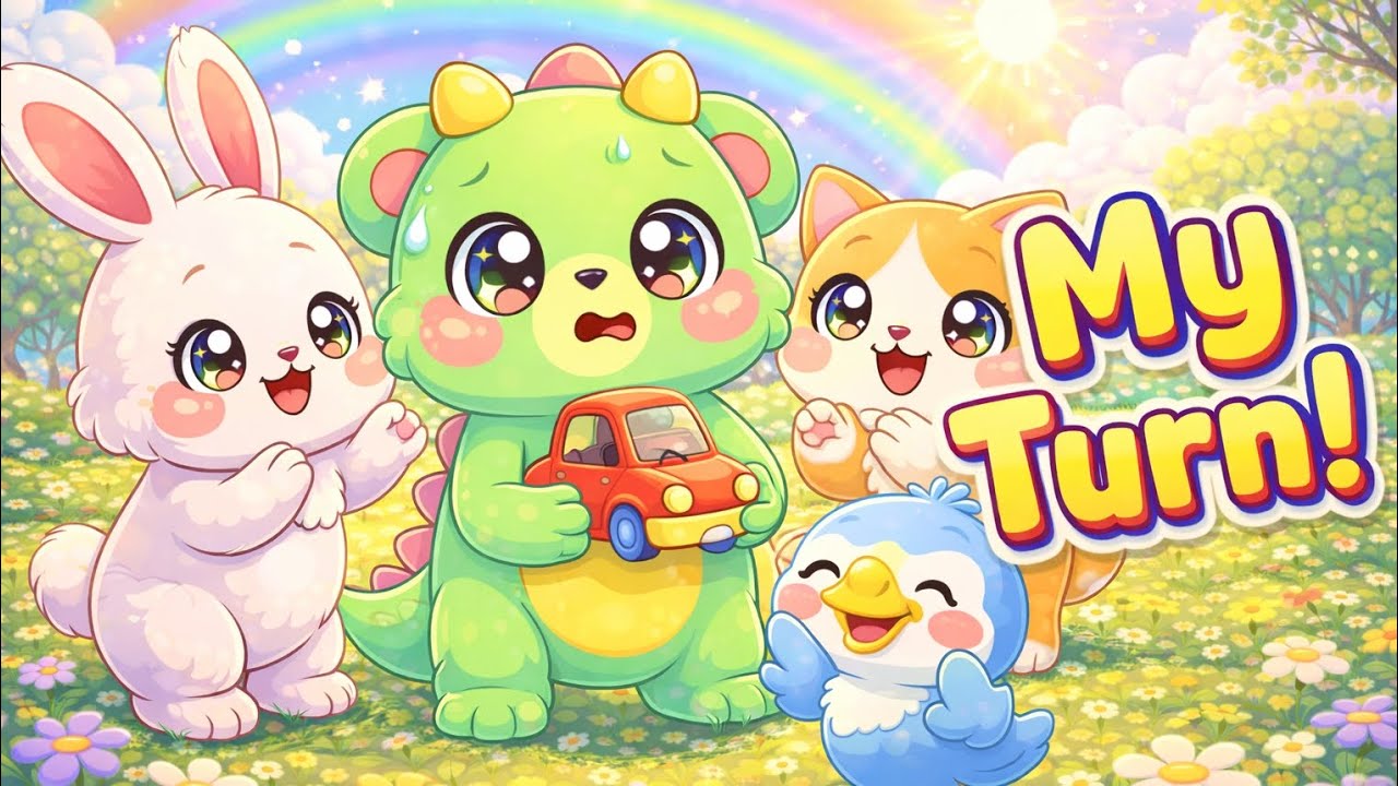 Mini Tora Learns to Wait| Toy Car Cartoon for Kids| Mini Tora World 