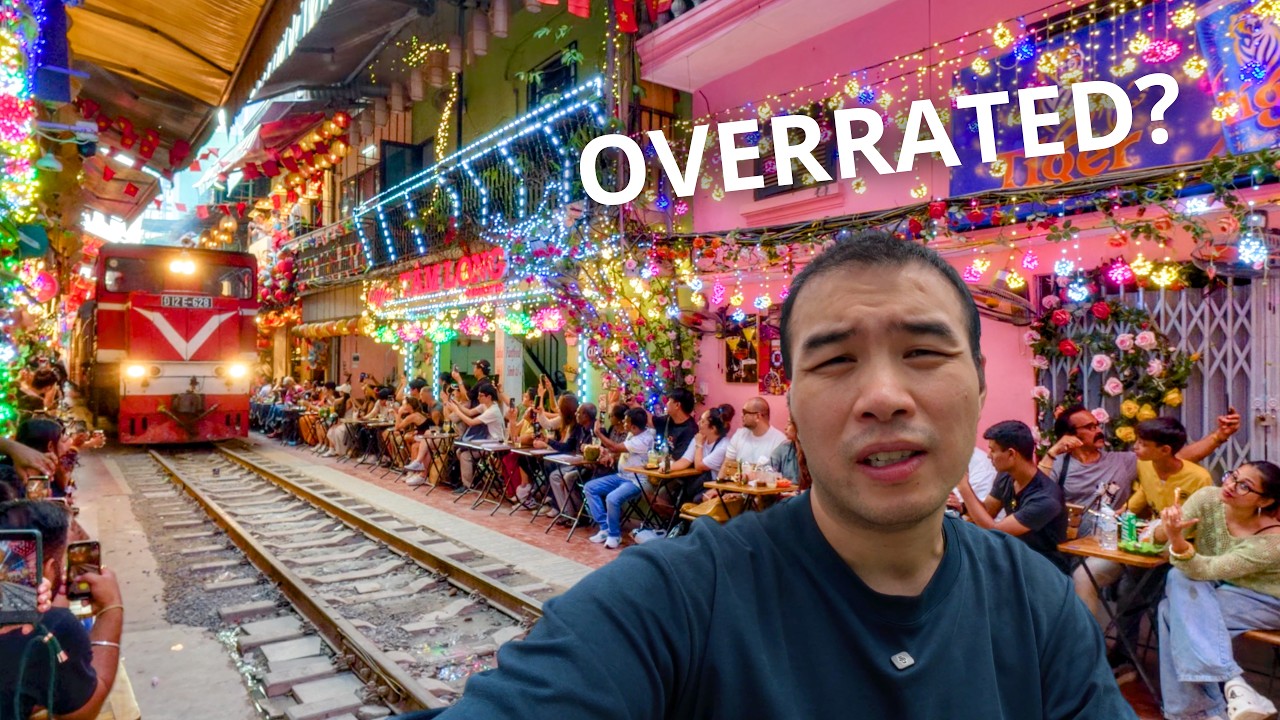 Train Street Isn’t What I Expected!... Hanoi, Vietnam 🇻🇳
