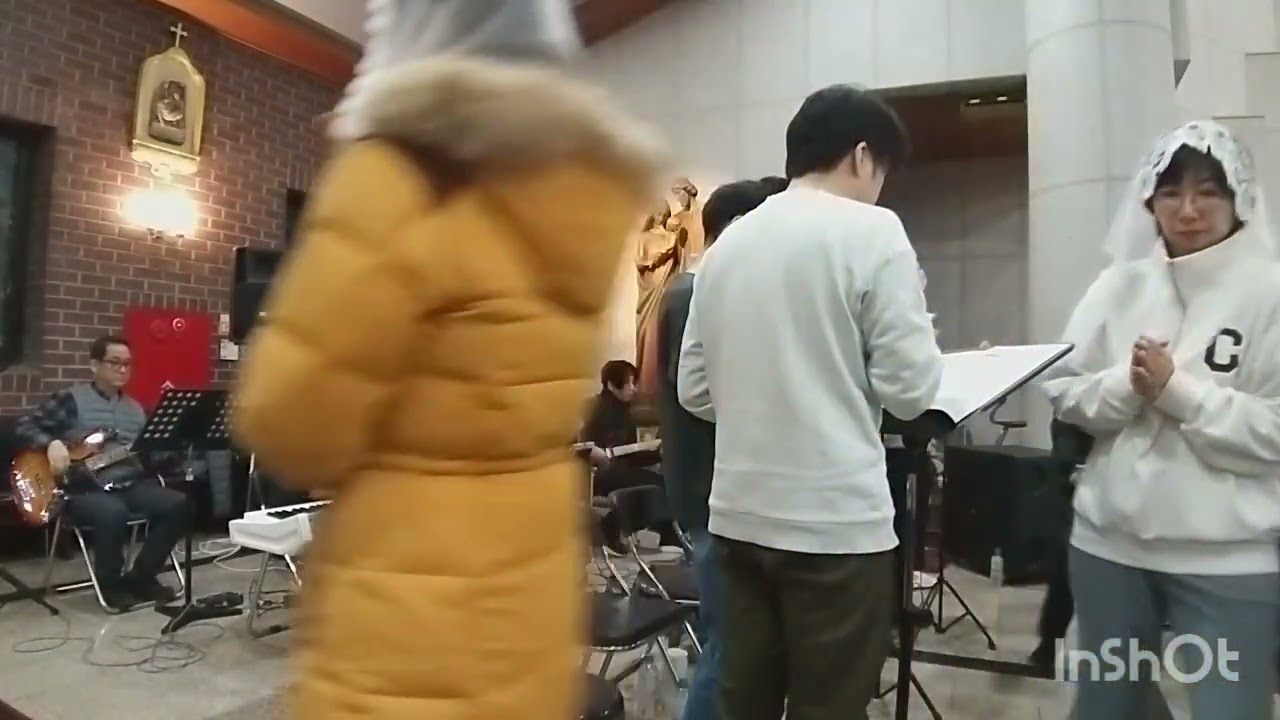 2023년 12월 17일 명일동성당 청년 찬양미사