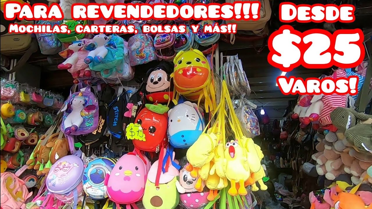 Bolsas mochilas cangureras monederos carteras loncheras mayoreo para revendedores desde 25 pesos!!!