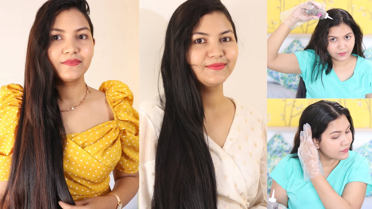 How to COLOR YOUR HAIR AT HOME/By using loreal Paris casting cream gloss regular ebony black