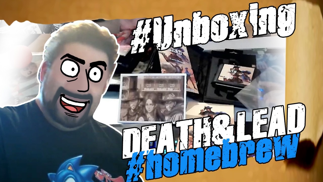RetroGaming #unboxing Death&Lead #SegaGenesis #MegaDrive #homebrew