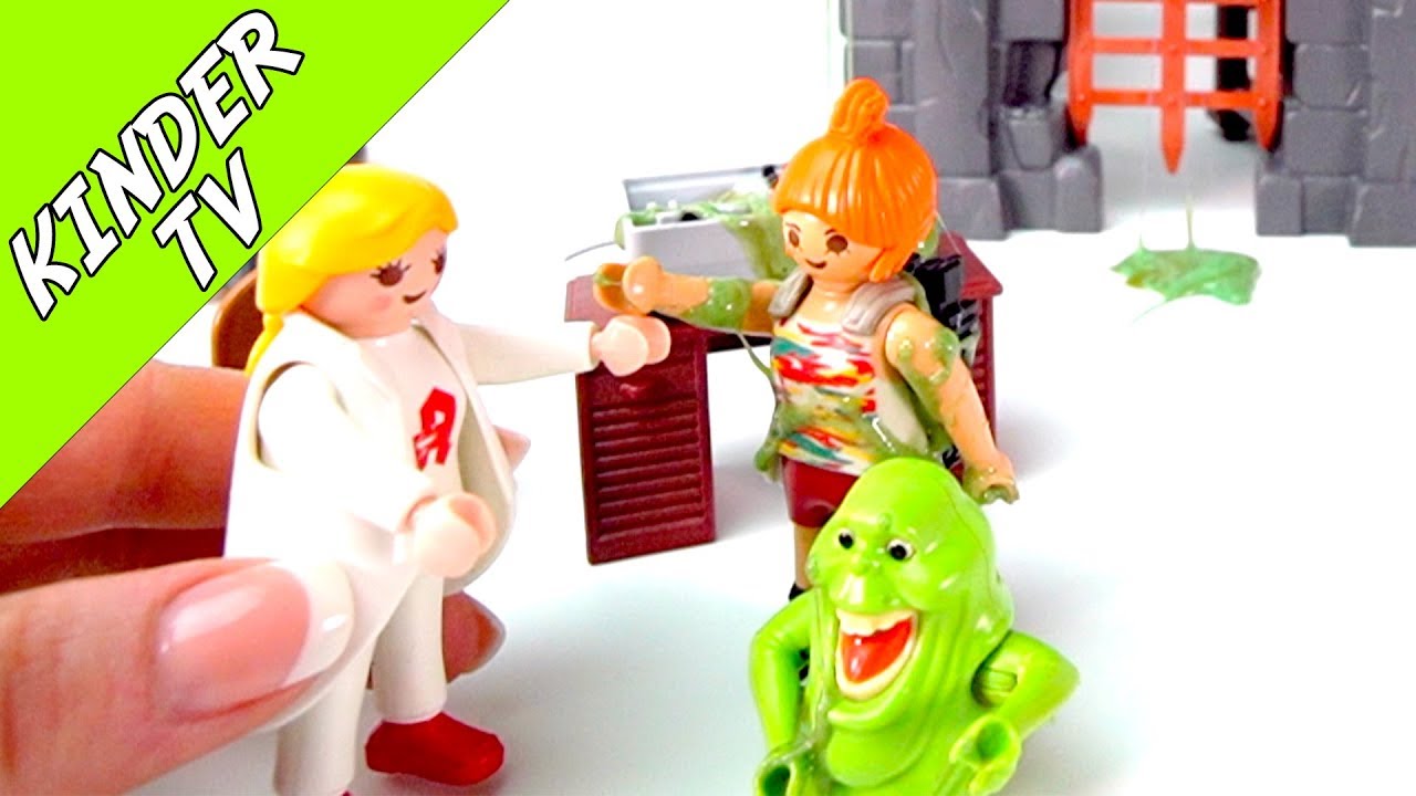 Playmobil Film - Schleimer hat Schnupfen - Lustige Geschichte f&uuml;r Kinder mit Dinos