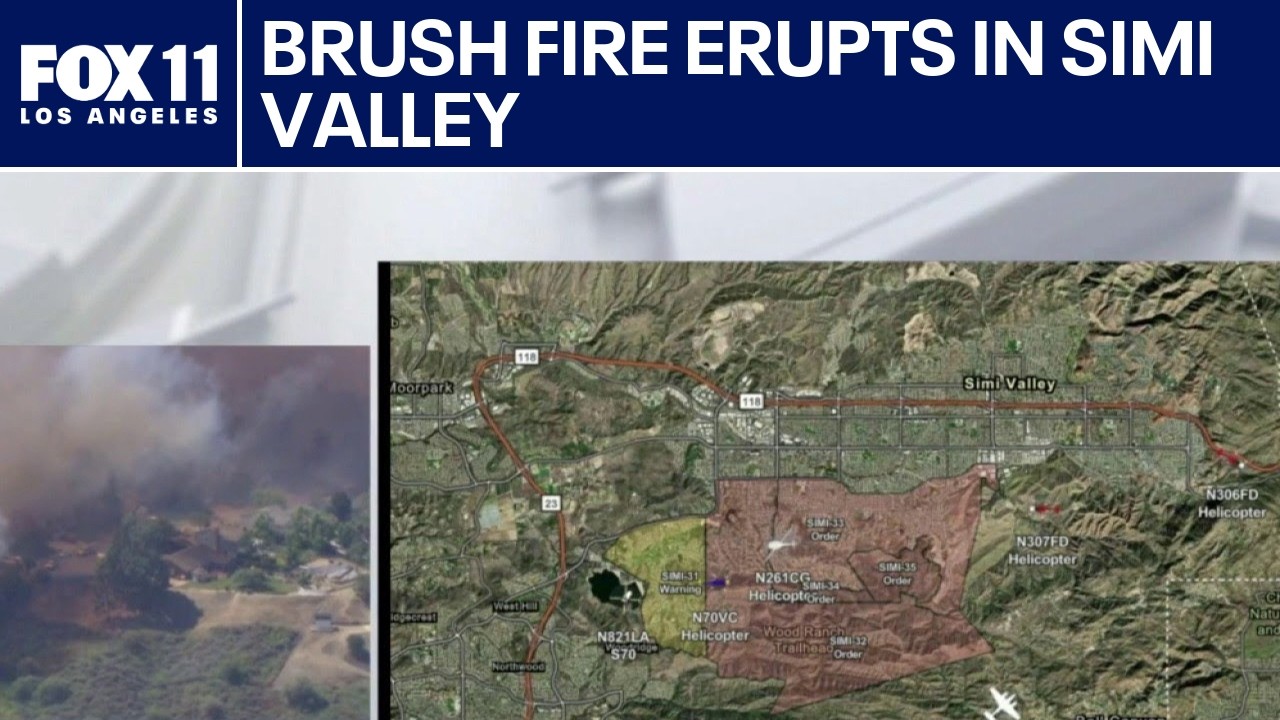 Wildfire breaks out in Simi Valley
