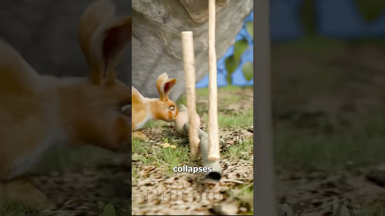 It is how deadfall trap works!