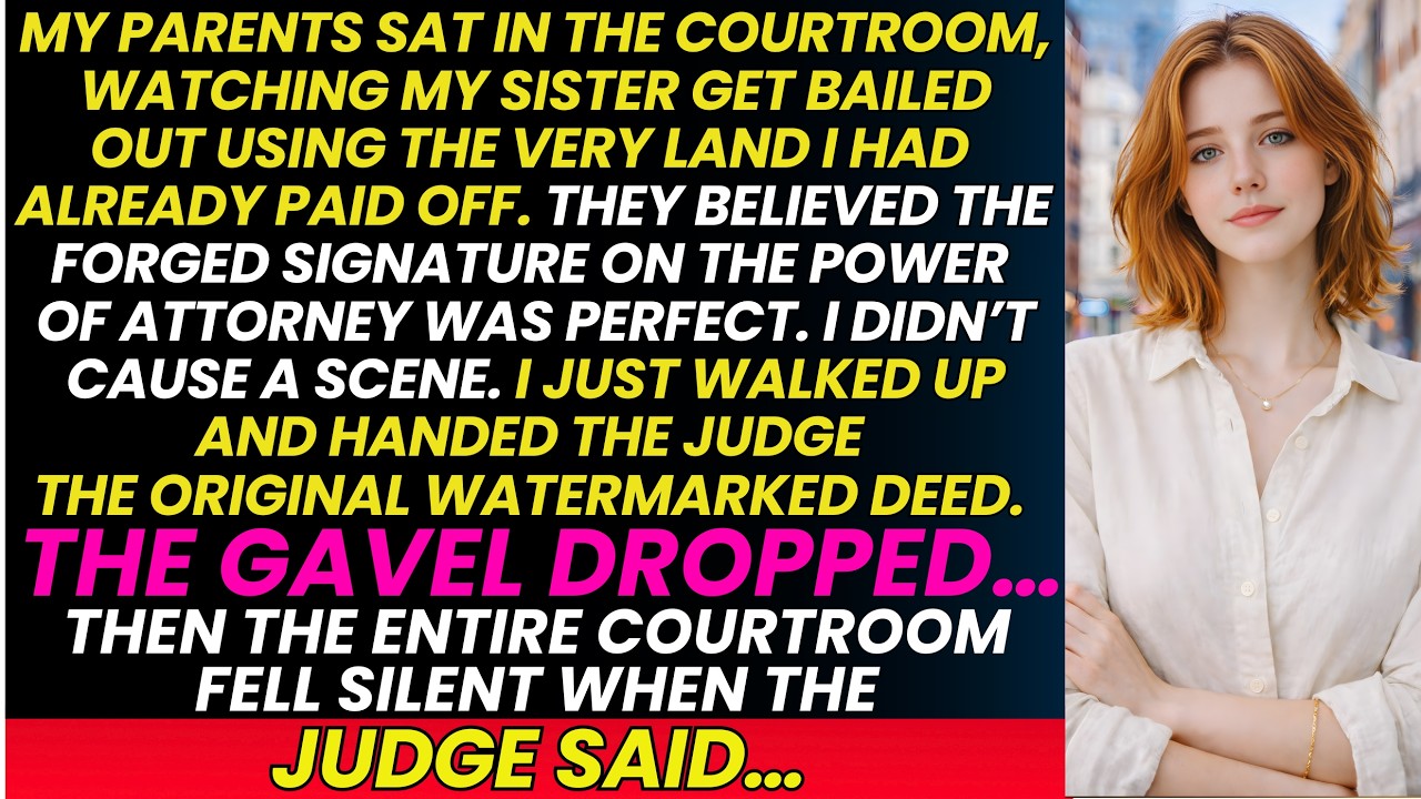 My Parents Used My Paid-Off Land To Guarantee Sister, So I Handed The Land Title To The Judge And...