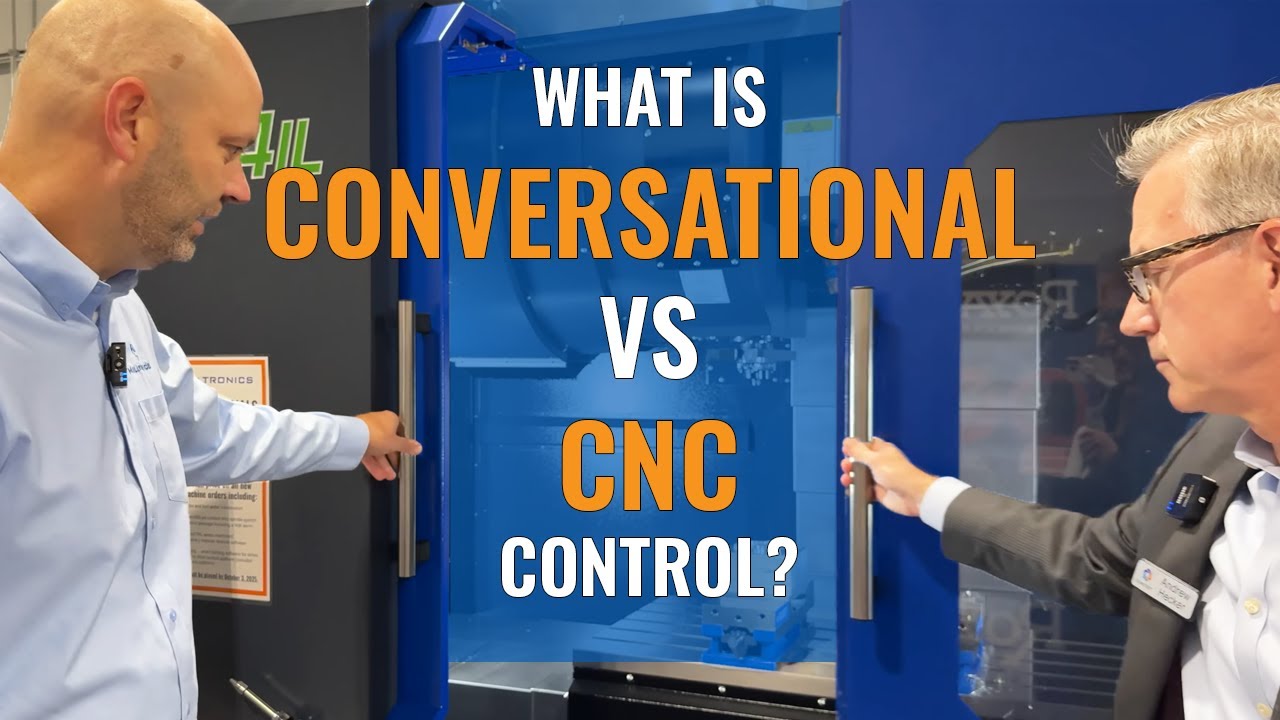 A 3-Axis Performance Vertical Machining Center With Conversational and CNC Controls
