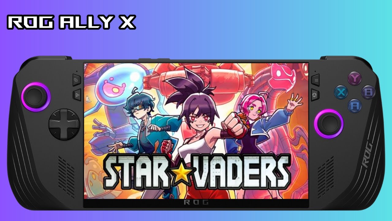Asus Rog Ally X: StarVaders Gameplay / Performance