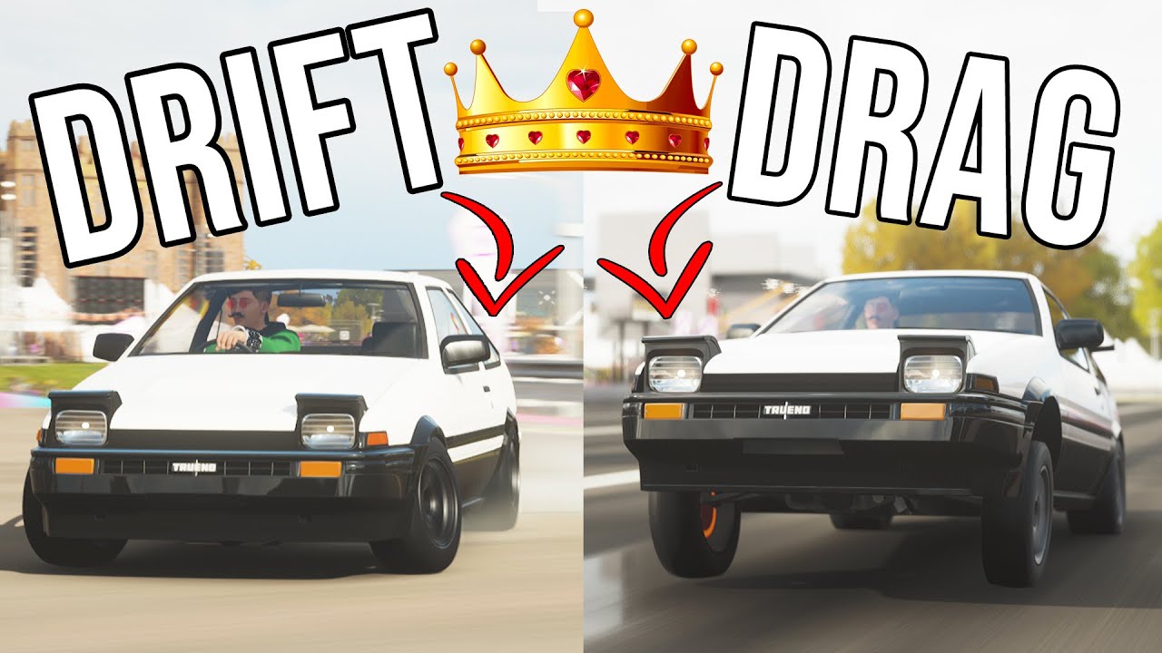 DRIFT DRAG Király Autó a Forzában !