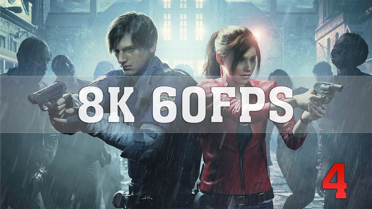 Resident Evil 2 Remake 8K ULTRA Settings [8K 60FPS] No. 4 | RTX Titan SLI (NVLink) | ThirtyIR