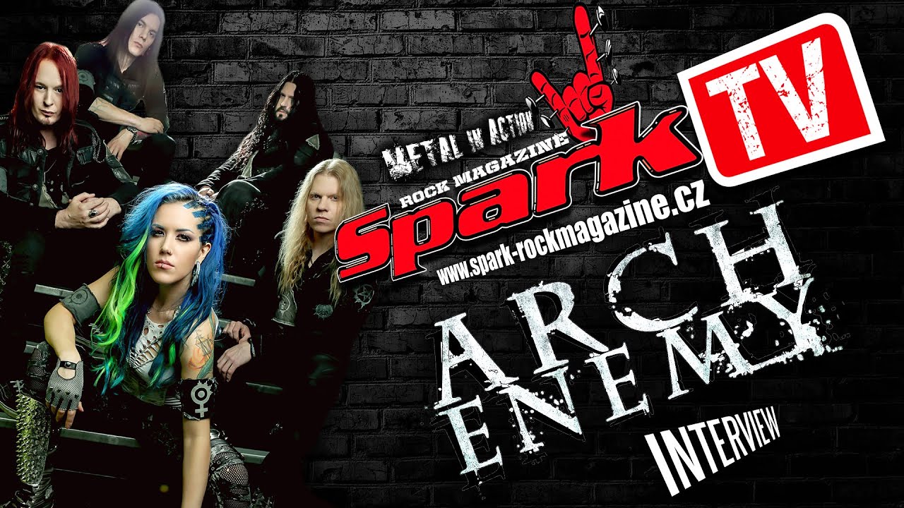 SPARK TV: ARCH ENEMY - new live CD/DVD & new album (interview with whole band)