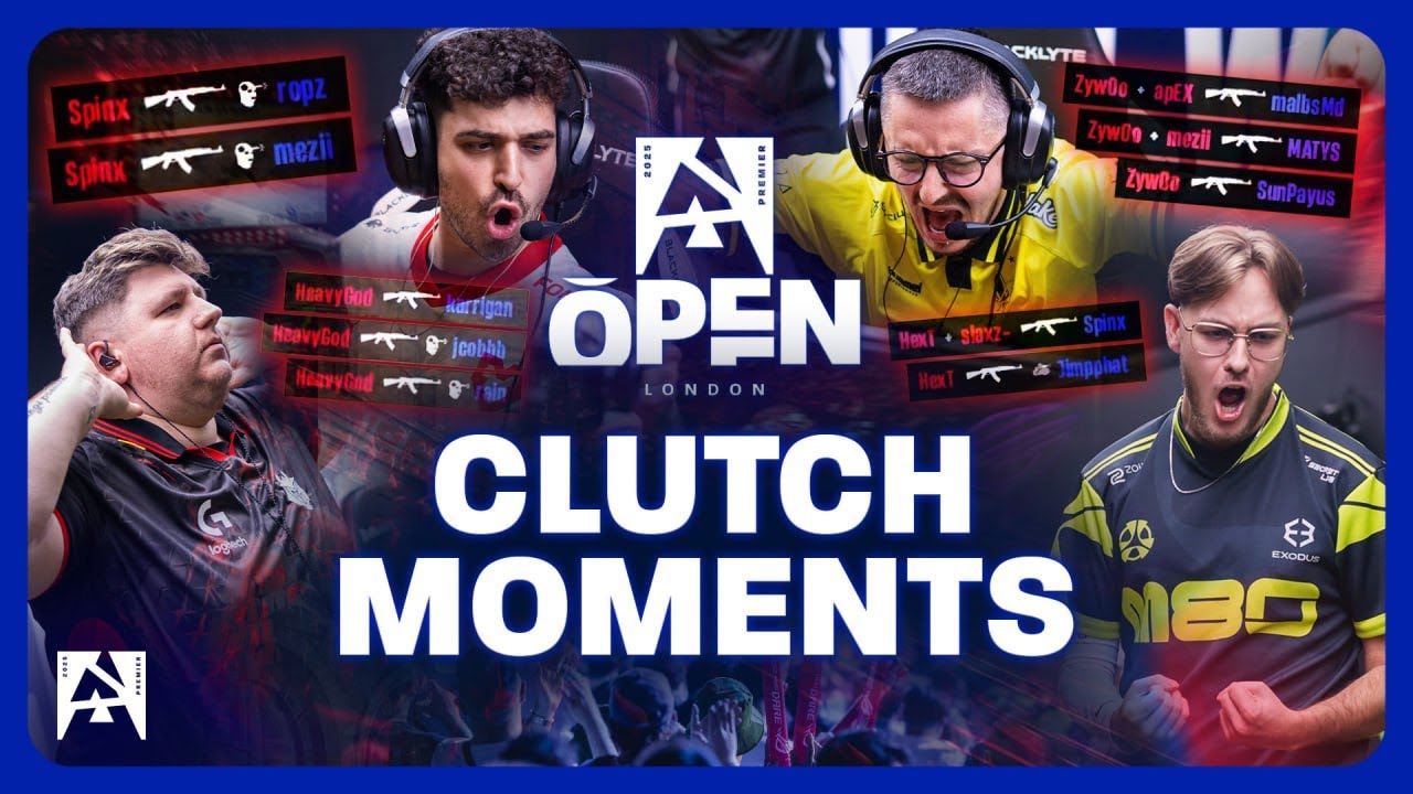 BEST CLUTCHES of BLAST Open London 2025