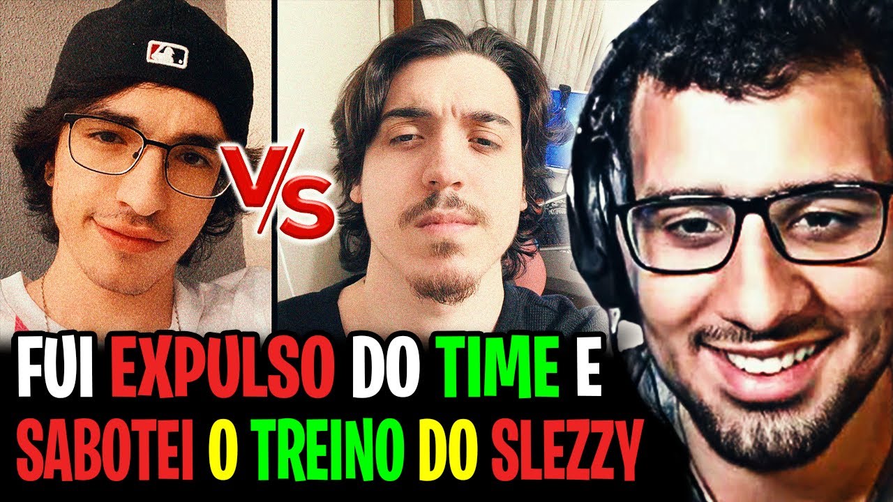 O COACH C4! ABSOLUT FOI EXPOSTO no TREINO do SLEZZY vs ETERNOS PROTAGONISTAS