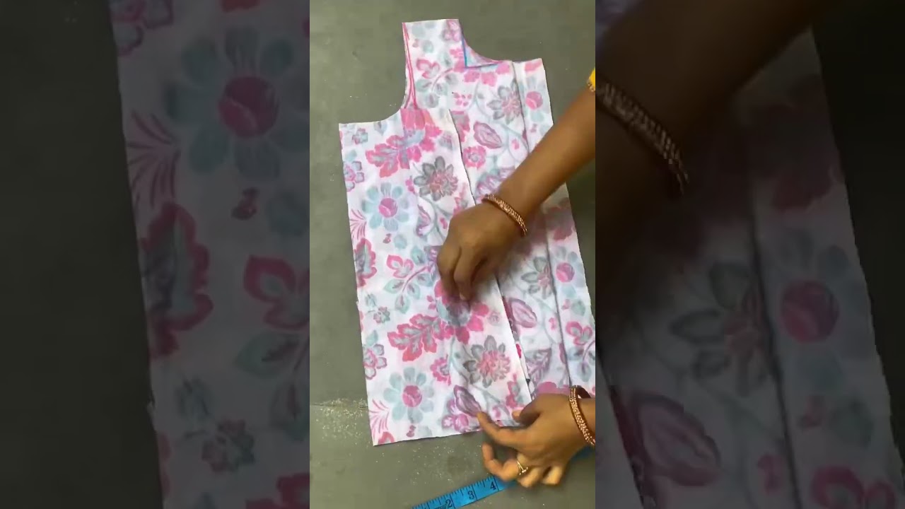2to 3 year baby night dress part1 # shorts# colovrofthreads# sewing# diy