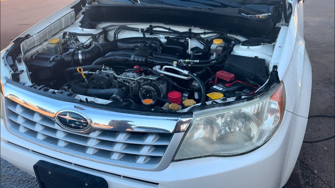 2011 Subaru Forester: How to change power steering pump