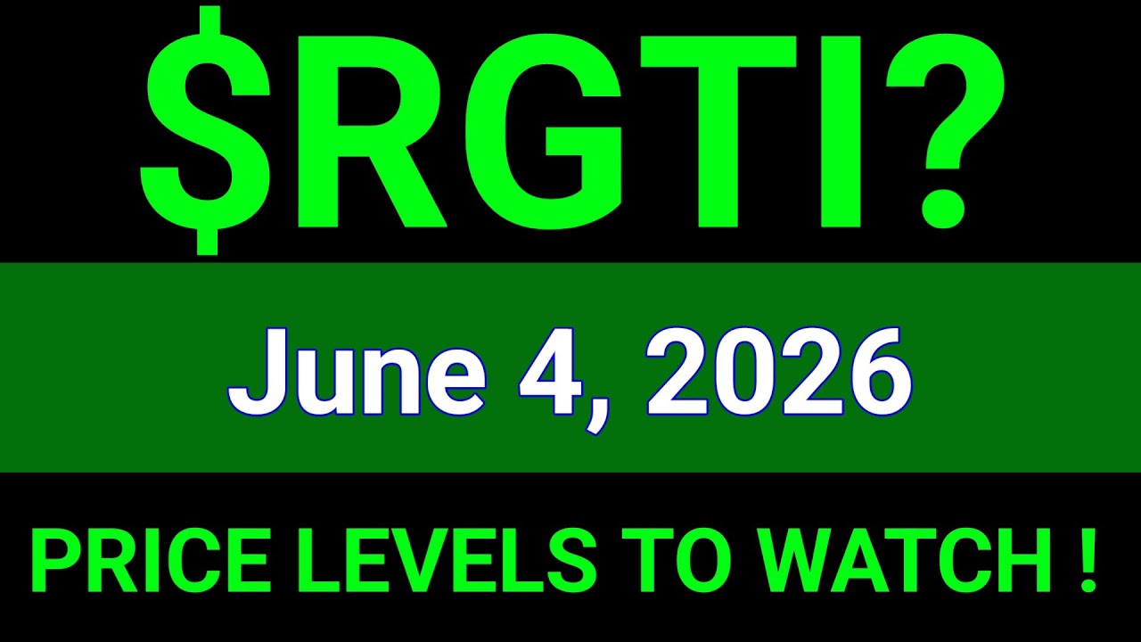 RGTI Stock Technical Analysis | Rigetti Computing, Inc. | June 4, 2026