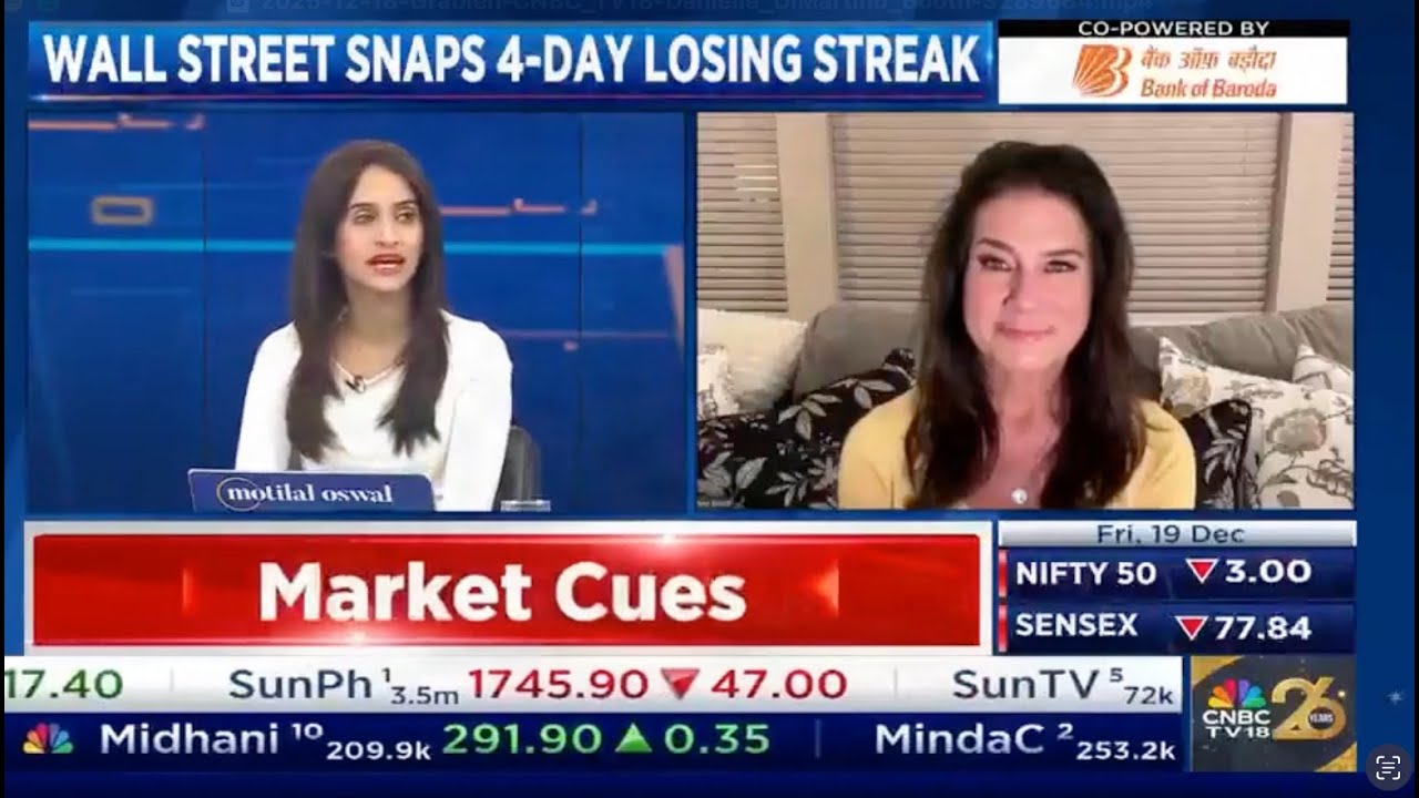 Даниэль ДиМартино Бут из QI Research присоединяется к CNBC India, чтобы обсудить последние эконом...