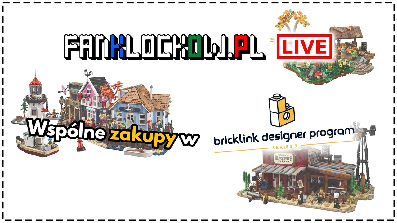 🔴 Wsp&oacute;lne zakupy w BrickLink Designer Program - seria 9!