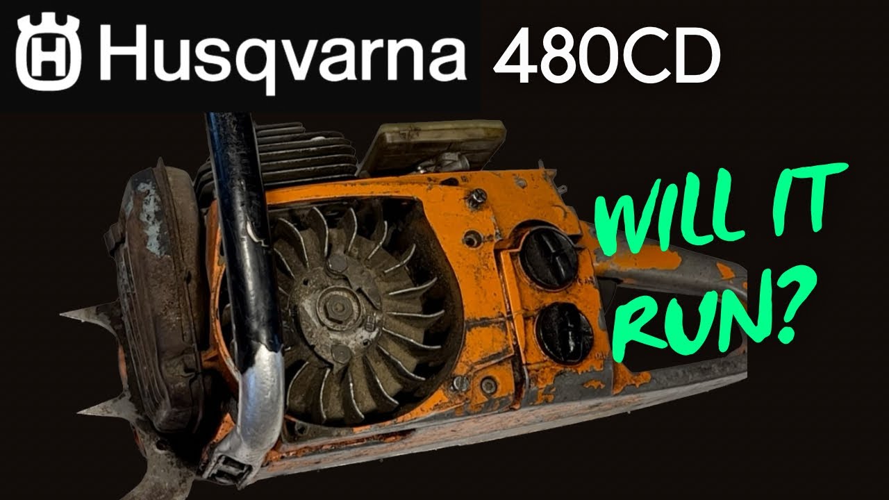 Husqvarna 480CD Chainsaw || Will it Run?