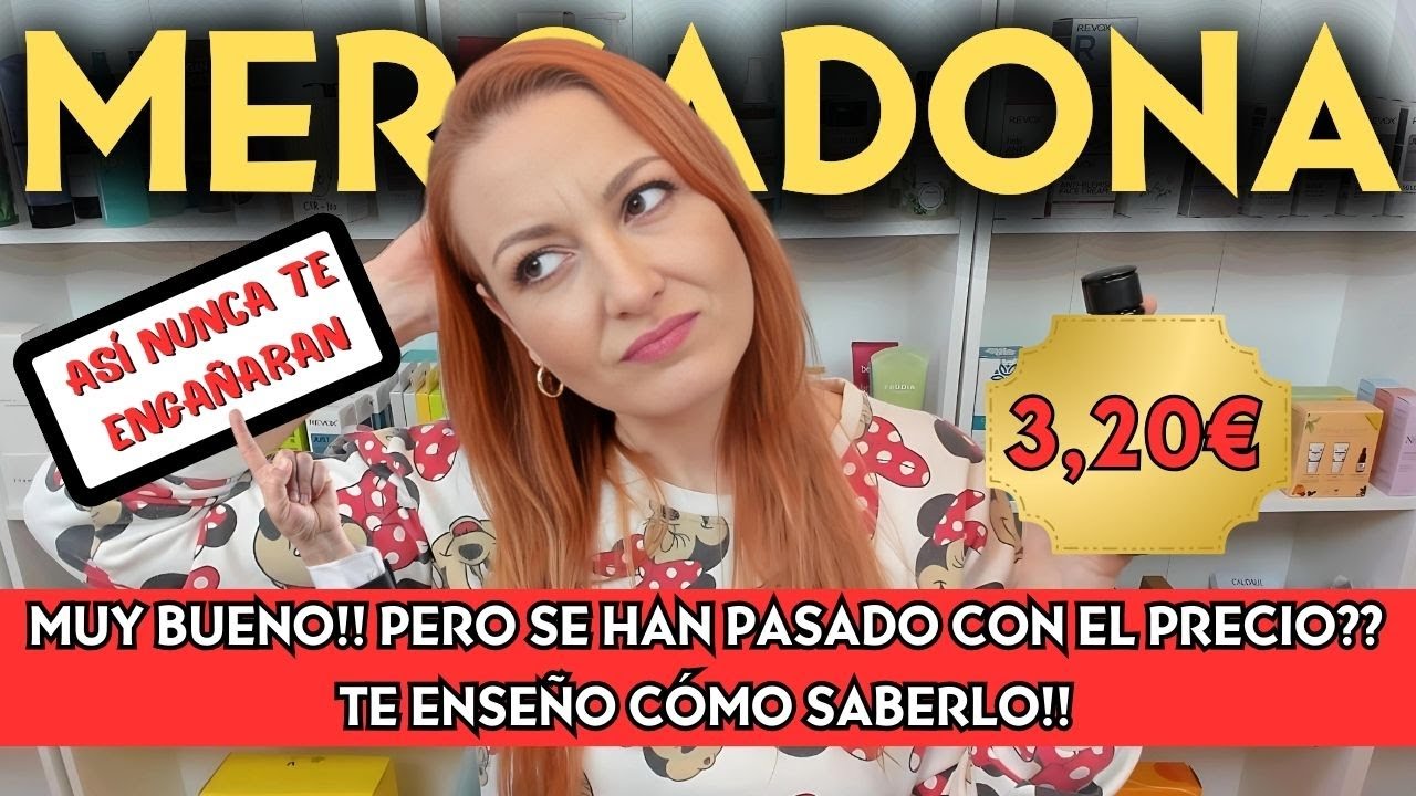 MERCADONA: ME ENCANTA POR 3,20€!! PERO NO LO RECOMIENDO PARA CUALQUIER PIEL
