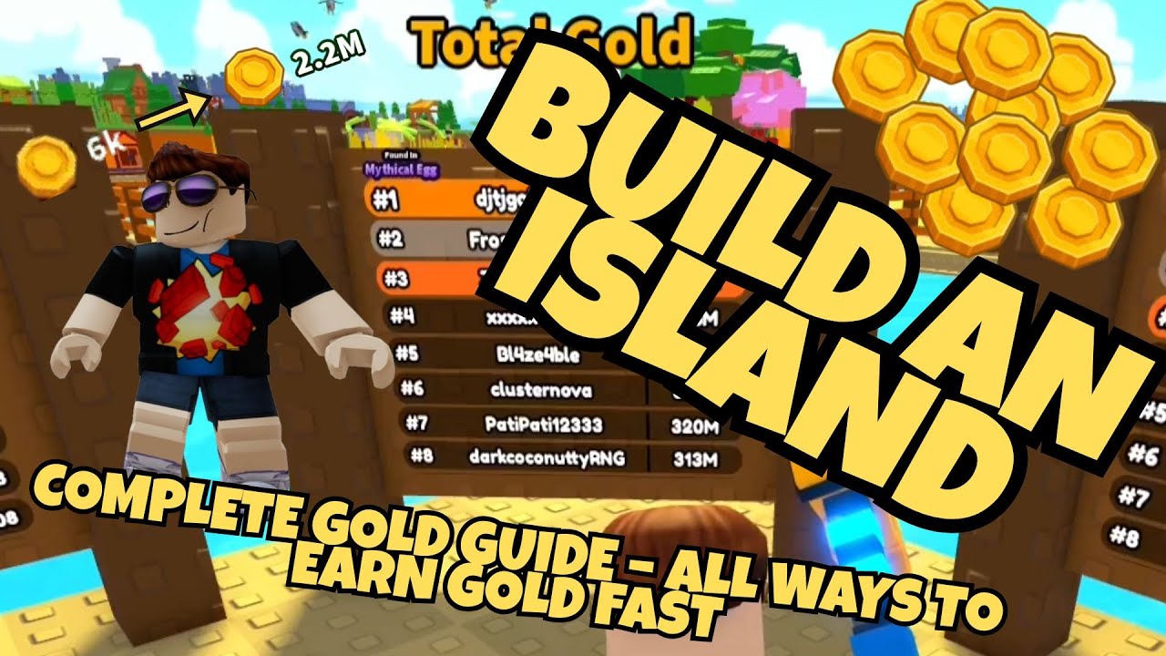 Roblox Build an Island: Complete Gold Guide &ndash; All Ways to Earn Gold Fast