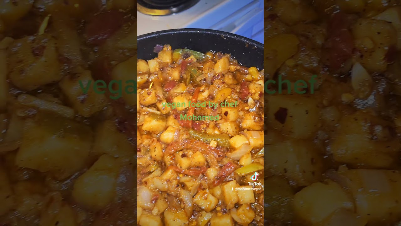 vegan food by chef Mohamed