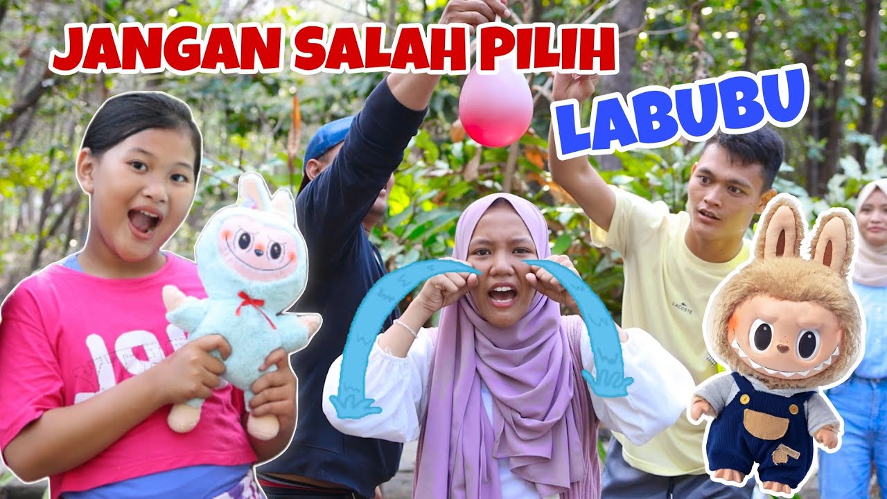 JANGAN SAMPAI SALAH PILIH BONEKA LABUBU | CHALLENGE| CHIKAKU FAMILY
