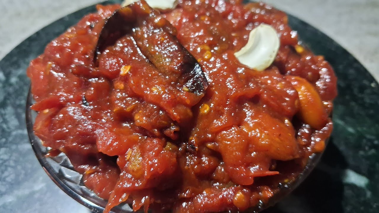 Sweet  Tomato 🍅 💖  Chutney  😋 Recipe 