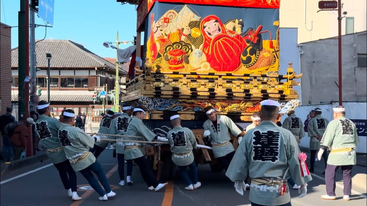 秩父神社例大祭　令和六年　秩父夜祭　本町屋台2024/12/2