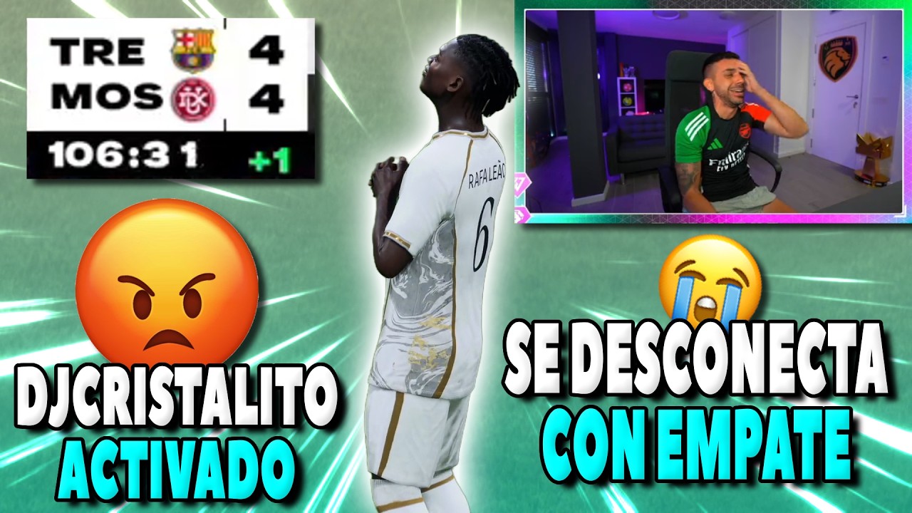 EL RIVAL se DESCONECTA con EMPATE en la PRÓRROGA | DjMaRiiO Lloros y Enfados FC 26