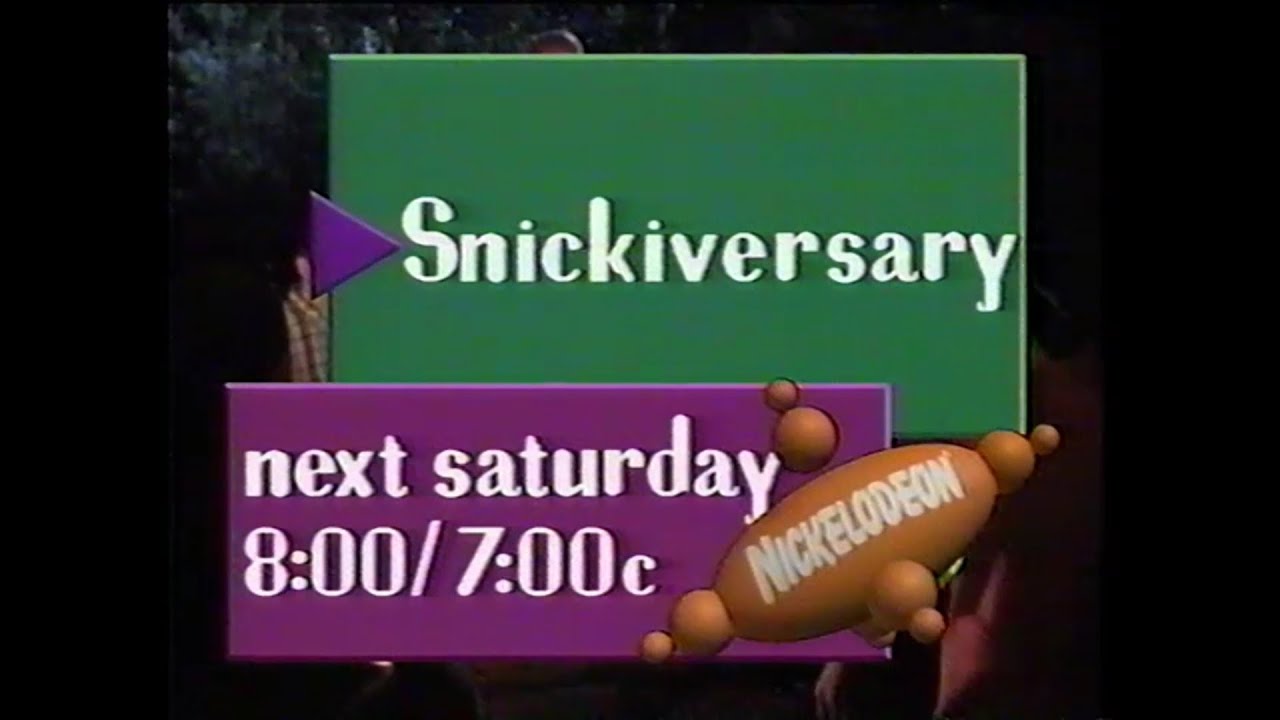 Nickelodeon Commercials on August 8, 1993 (60fps)
