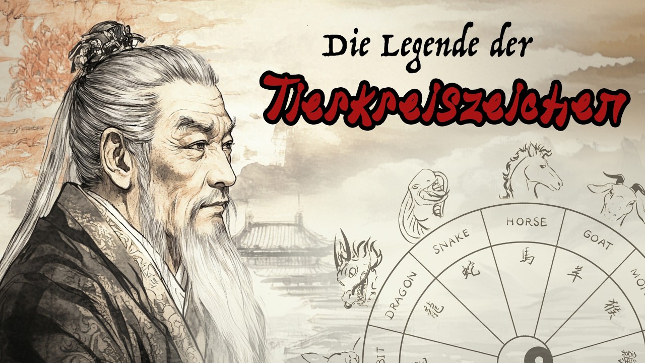 Die Legende der Tierkreiszeichen - Das chinesische Horoskop - Sternzeichen - Jahr der Schlange 2025