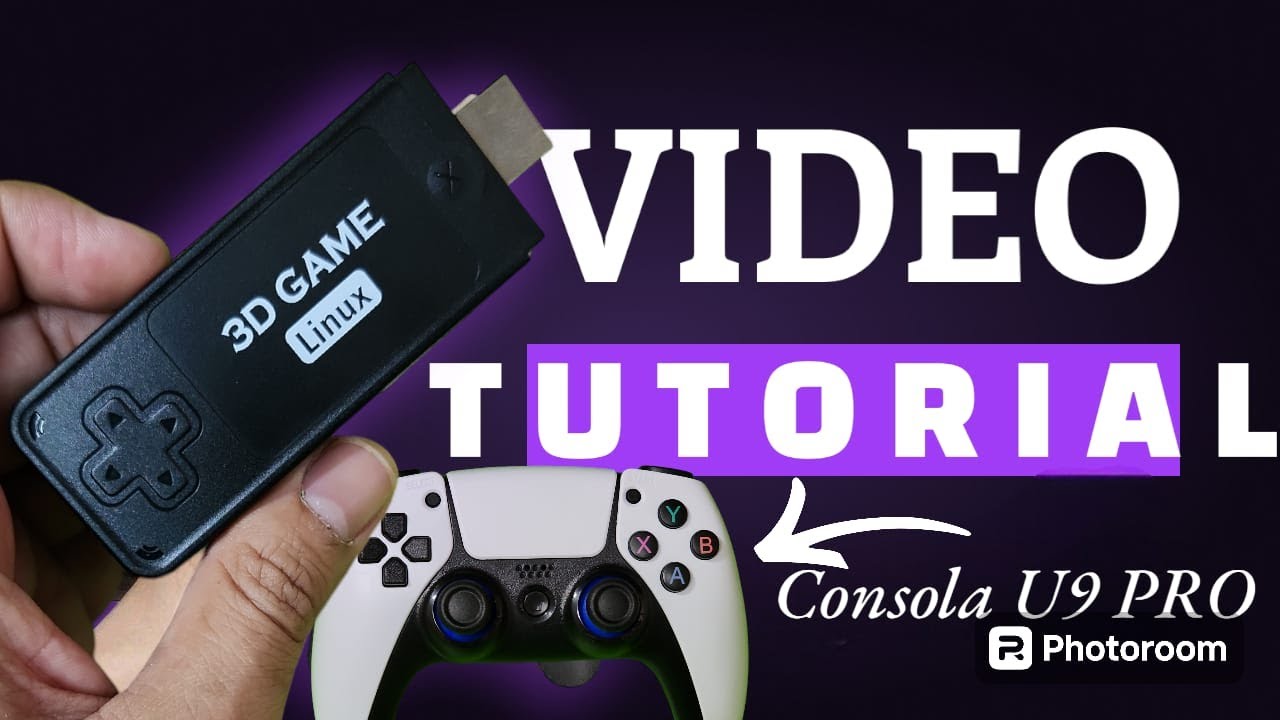 TUTORIAL COMPLETO Consola Gamestick U9 Pro