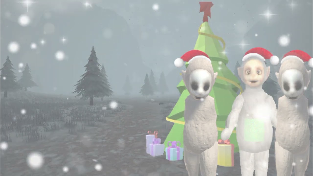 If Slendytubbies 3 had christmas version of Main Menu soundtrack