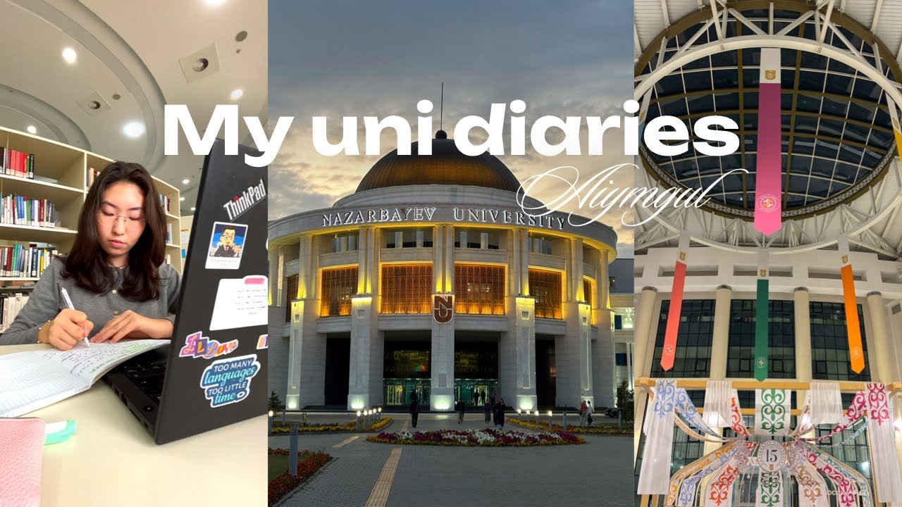 My uni diaries | Один день студентки Назарбаев Университета ~ Лекции, презентации и интервью 🤓📚