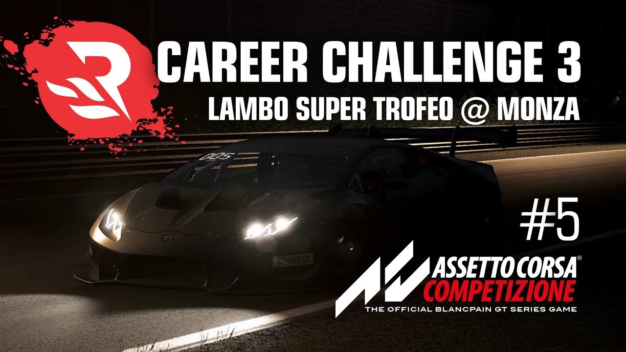 ACC - Lamborghini Super Trofeo TEST 3 @ Monza NIGHT - Fast Lap 1:52.221