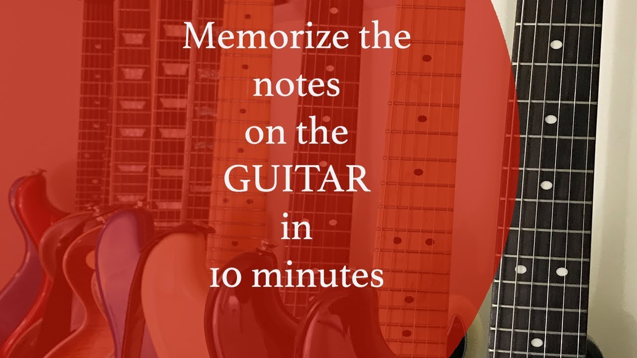 Memorize the notes on the guitar