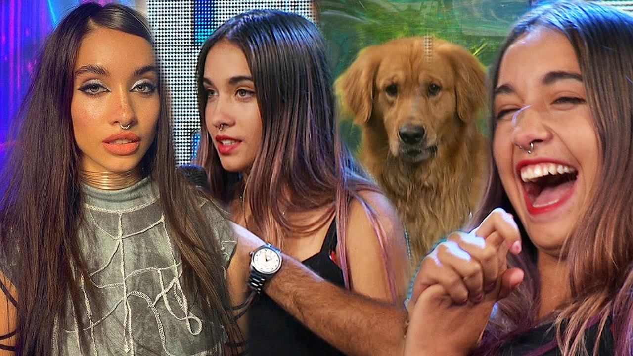 El día que María Becerra jugó con su perro  Shiloh en 